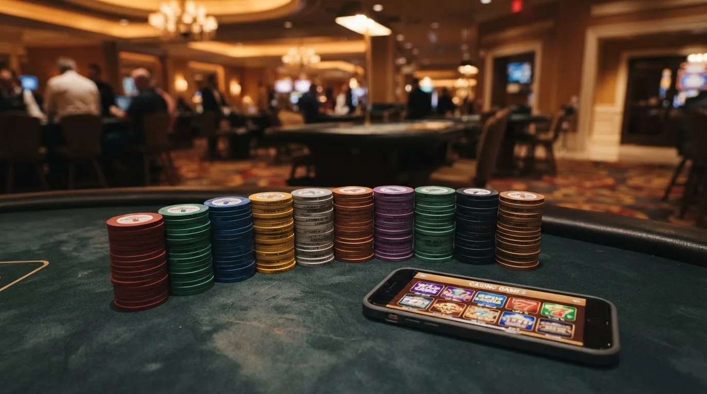 Collage con los logotipos de los diez casinos online con licencia DGOJ analizados en esta guía
